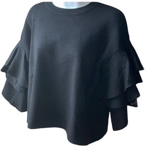 Favlux Ruffles Bell Sleeve Sweater